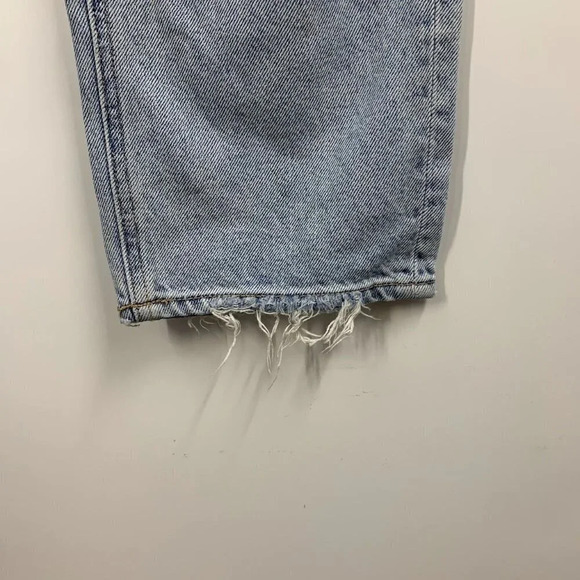 Hidden Jeans Women's High Waist‎ Fray Hem Straight Leg Jeans In Light Wash SZ 30 - Picture 5 of 13